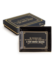 Jazz Age - Problem with the world, Trinket Tray, ROSANNA-VONMEL Luxe Gifts