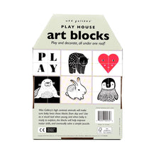 Play House Art Blocks, Play, WEE GALLERY-VONMEL Luxe Gifts