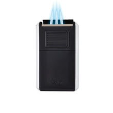 Astoria Triple-Jet Flame, Gunmetal/Chrome, COLIBRI-VONMEL Luxe Gifts