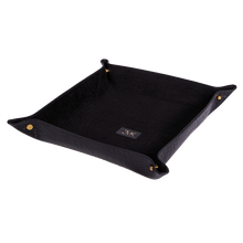Change Tray, Croco Leather Black/Black, MAISON JMK-VONMEL Luxe Gifts