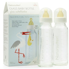 Glass Baby Bottles, Pack of 2, NATURSUTTEN-VONMEL Luxe Gifts