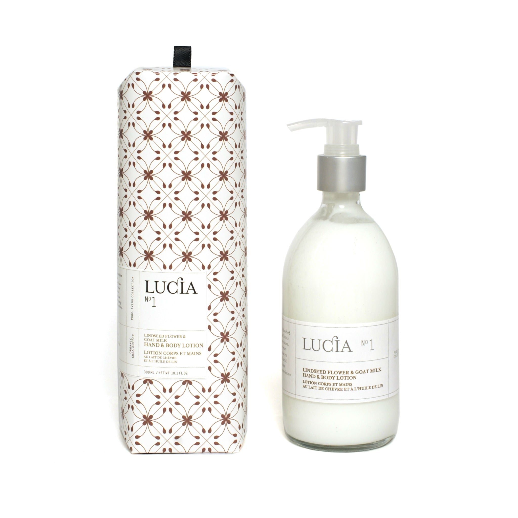Linseed Flower & Goat Milk, Hand & Body Lotion, LUCIA-VONMEL Luxe Gifts