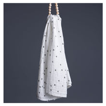 Stars, Organic Muslin Swaddle, WEE GALLERY-VONMEL Luxe Gifts
