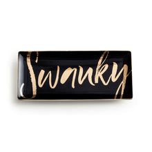 Jet Setter - Swanky, Porcelain Tray, ROSANNA-VONMEL Luxe Gifts