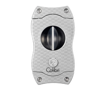 V-Cut Carbon Fiber Print, Silver, COLIBRI-VONMEL Luxe Gifts
