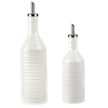 Oil & Vinegar Drizzler Set, White Porcelain, SOPHIE CONRAN-VONMEL Luxe Gifts