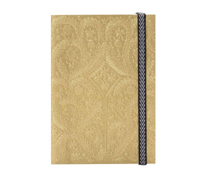 Embossed Paseo Gold, Notebook S, CHRISTIAN LACROIX-VONMEL Luxe Gifts