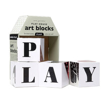 Play House Art Blocks, Play, WEE GALLERY-VONMEL Luxe Gifts