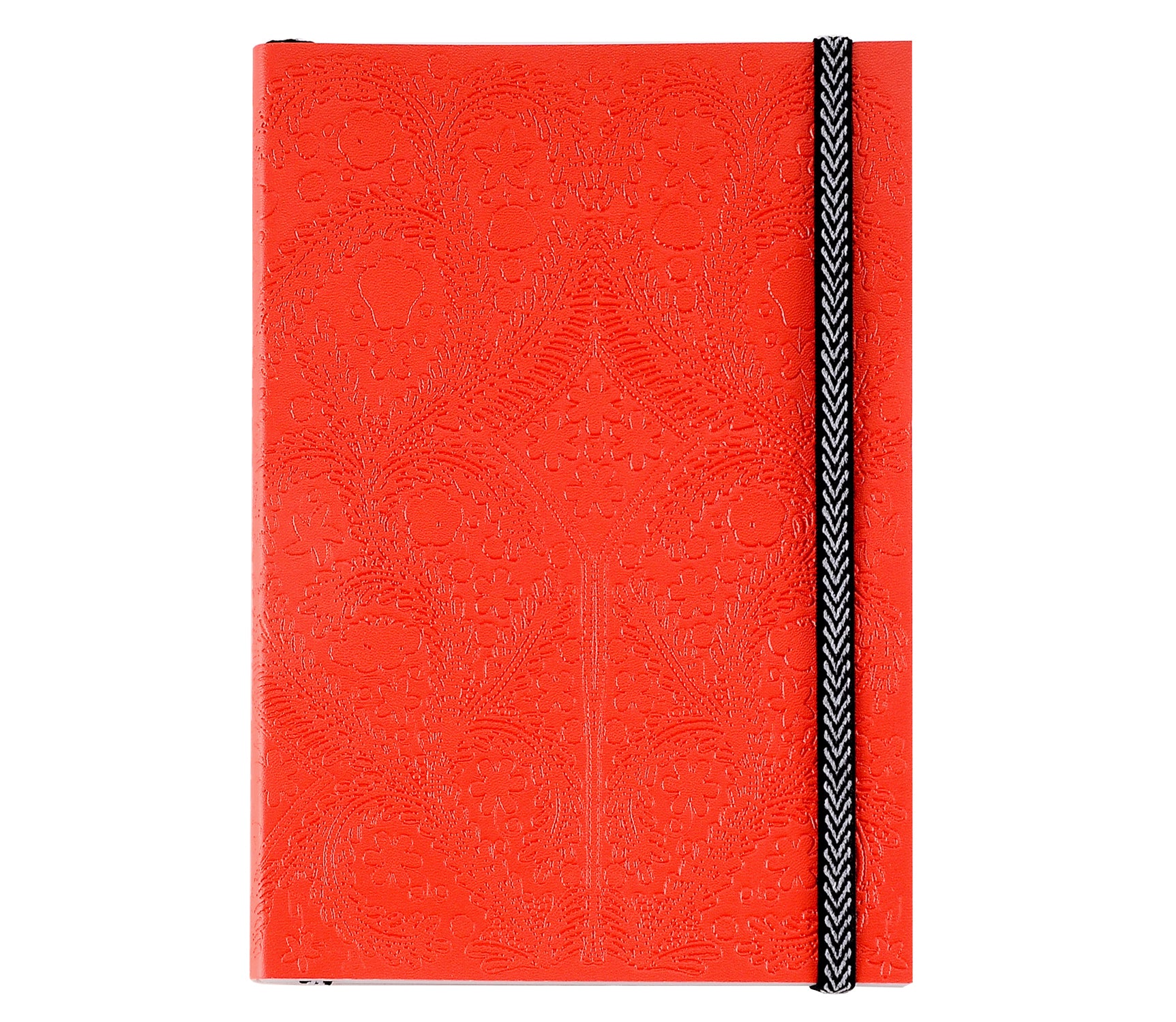 Embossed Paseo Scarlet, Notebook M, CHRISTIAN LACROIX-VONMEL Luxe Gifts