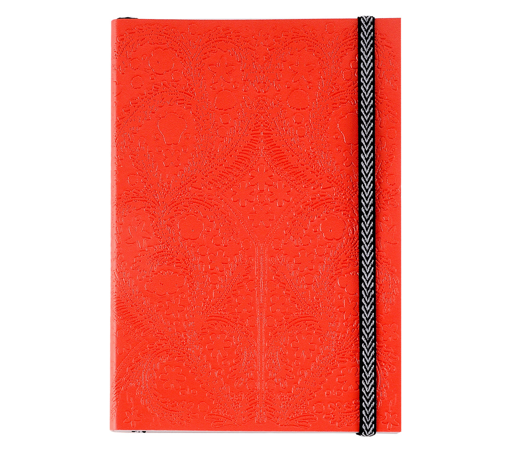 Embossed Paseo Scarlet, Notebook M, CHRISTIAN LACROIX-VONMEL Luxe Gifts
