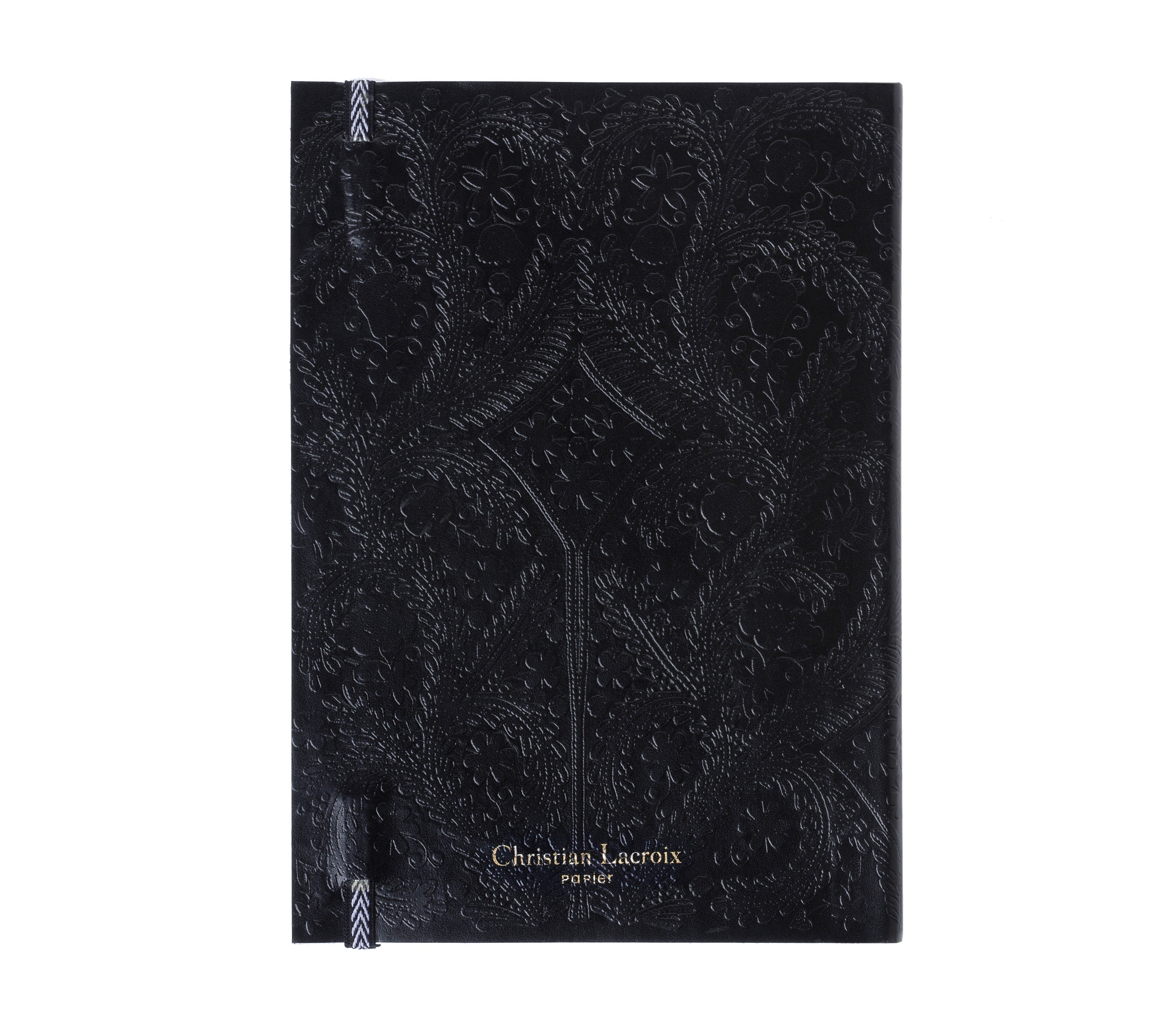 Embossed Paseo Black, Notebook S, CHRISTIAN LACROIX-VONMEL Luxe Gifts