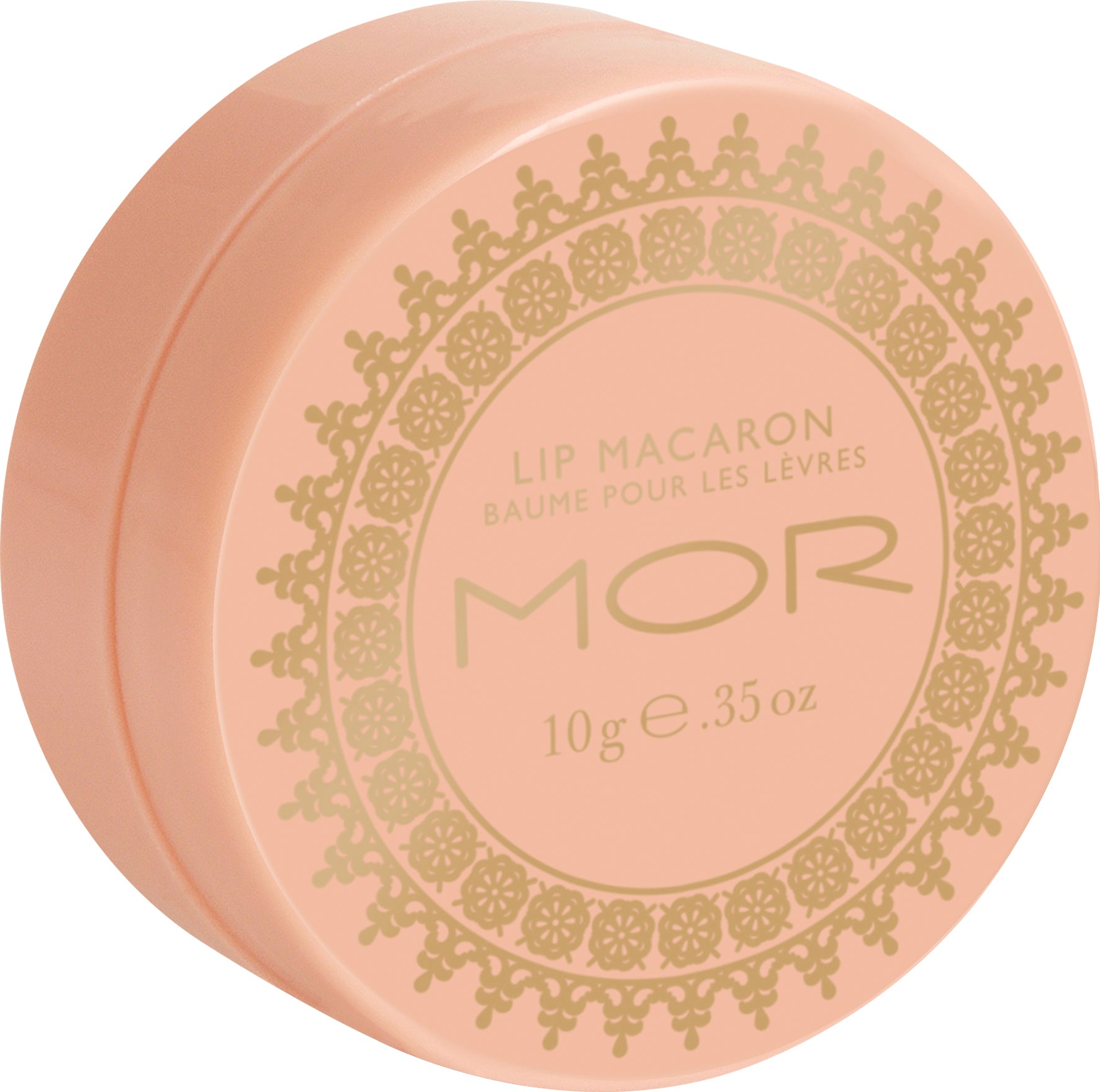 Lip Macaron, Peach Nectar, MOR-VONMEL Luxe Gifts
