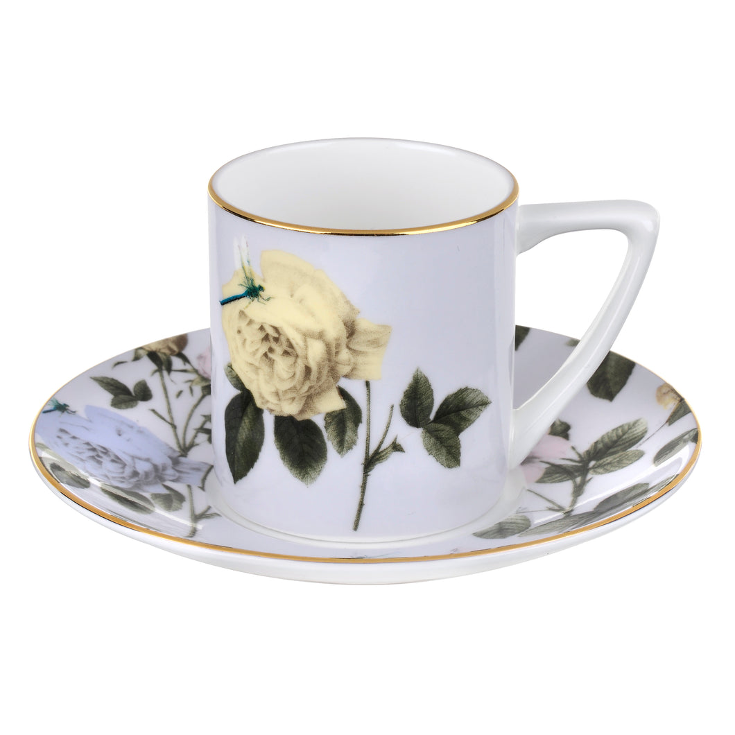 Rosie Lee - Lilac, Espresso Cup & Saucer, TED BAKER-VONMEL Luxe Gifts