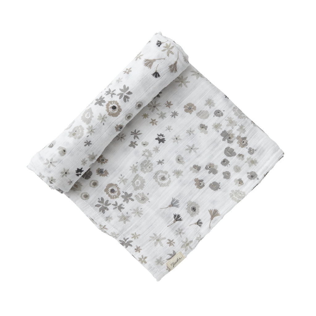 Monochrome Meadow, Swaddle, PEHR DESIGNS-VONMEL Luxe Gifts