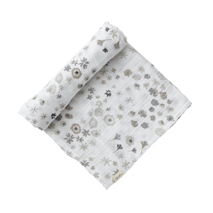 Monochrome Meadow, Swaddle, PEHR DESIGNS-VONMEL Luxe Gifts