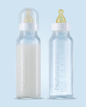 Glass Baby Bottles, Pack of 2, NATURSUTTEN-VONMEL Luxe Gifts
