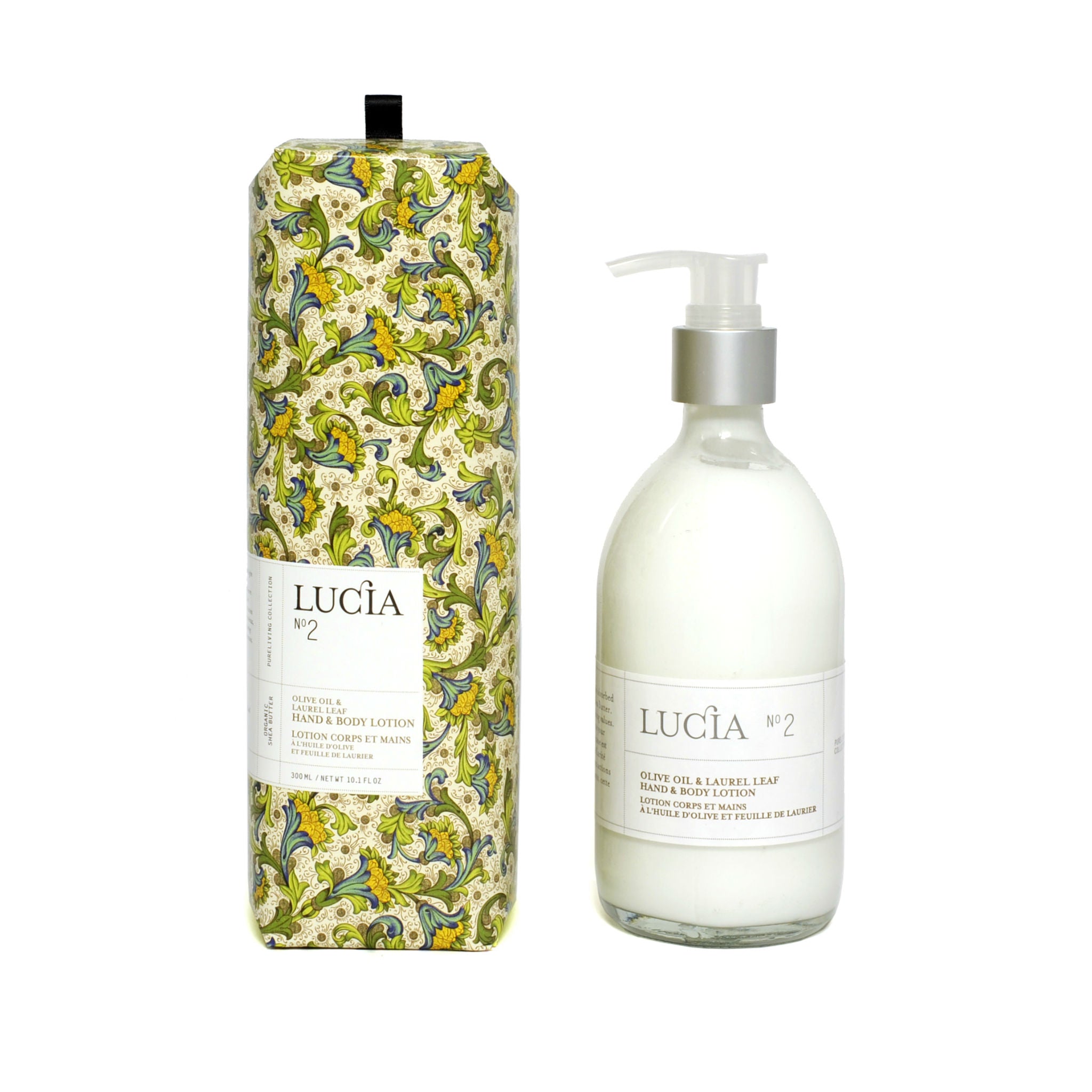 Olive Oil & Laurel Leaf, Hand & Body Lotion, LUCIA-VONMEL Luxe Gifts