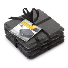 Pro Series-Coasters, Black Slate S/4, BOSKA-VONMEL Luxe Gifts