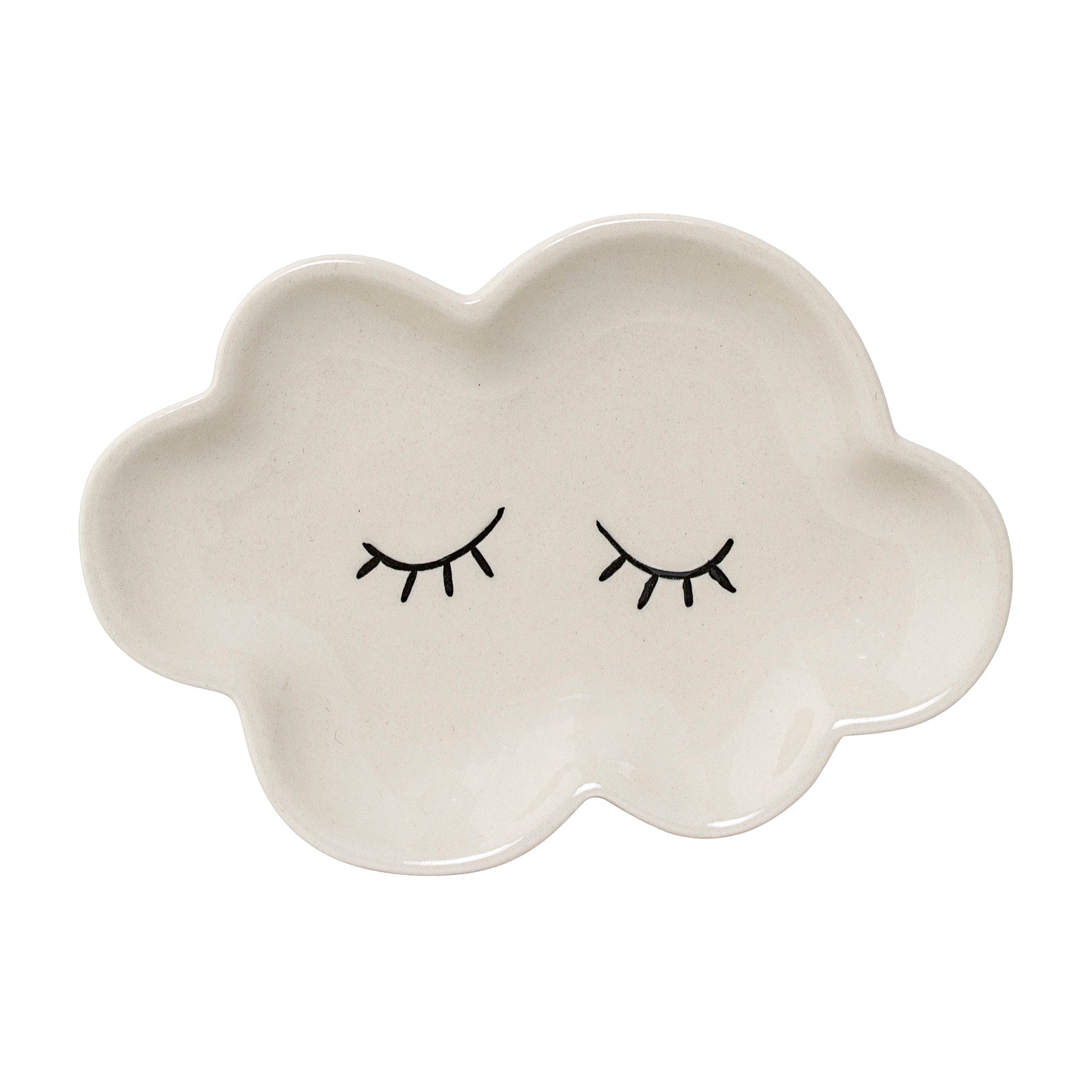 Smilla White, Stoneware Plate, BLOOMINGVILLE-VONMEL Luxe Gifts