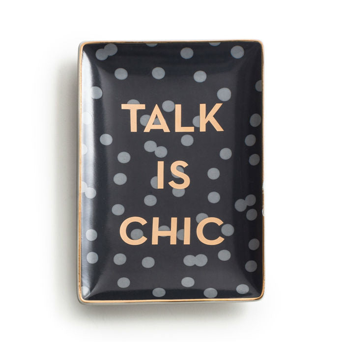 Talk is Chic - Ladies Choice, Trinket Tray, ROSANNA-VONMEL Luxe Gifts