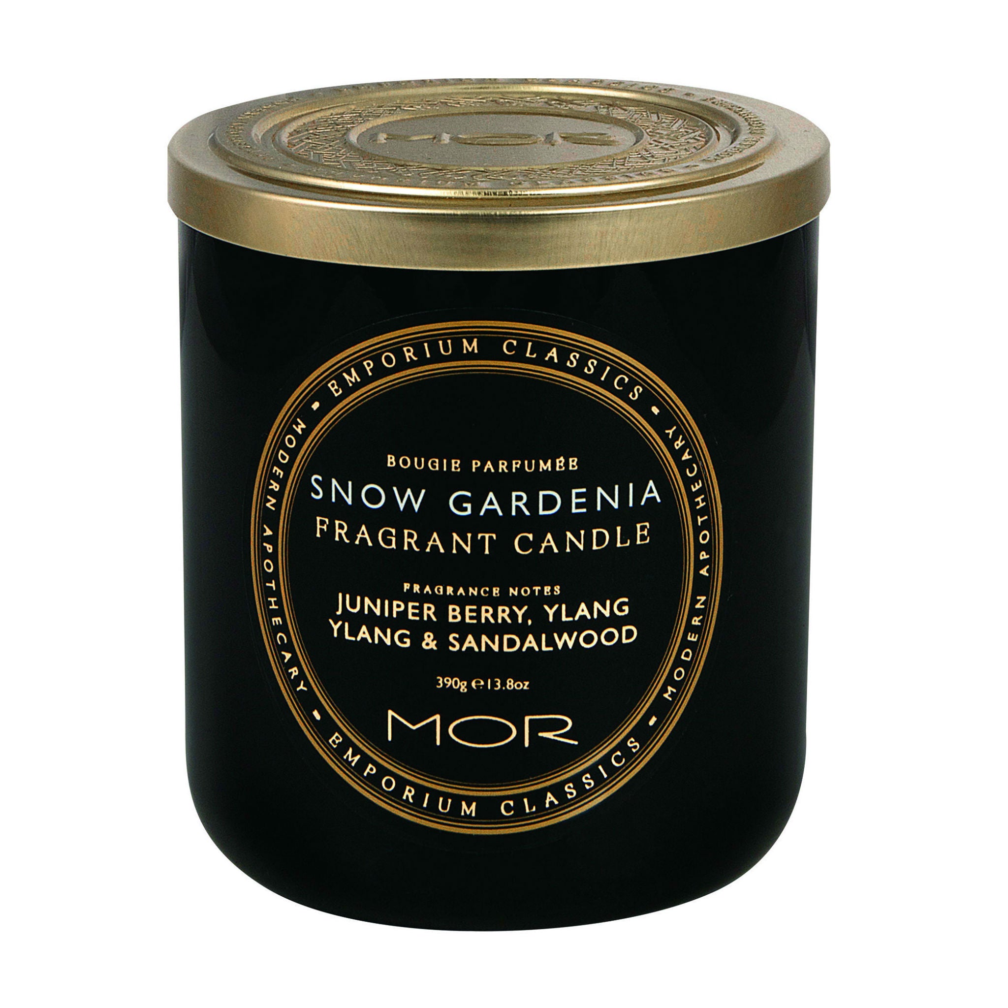 Snow Gardenia - Emporium Classics, Scented Candle, MOR-VONMEL Luxe Gifts